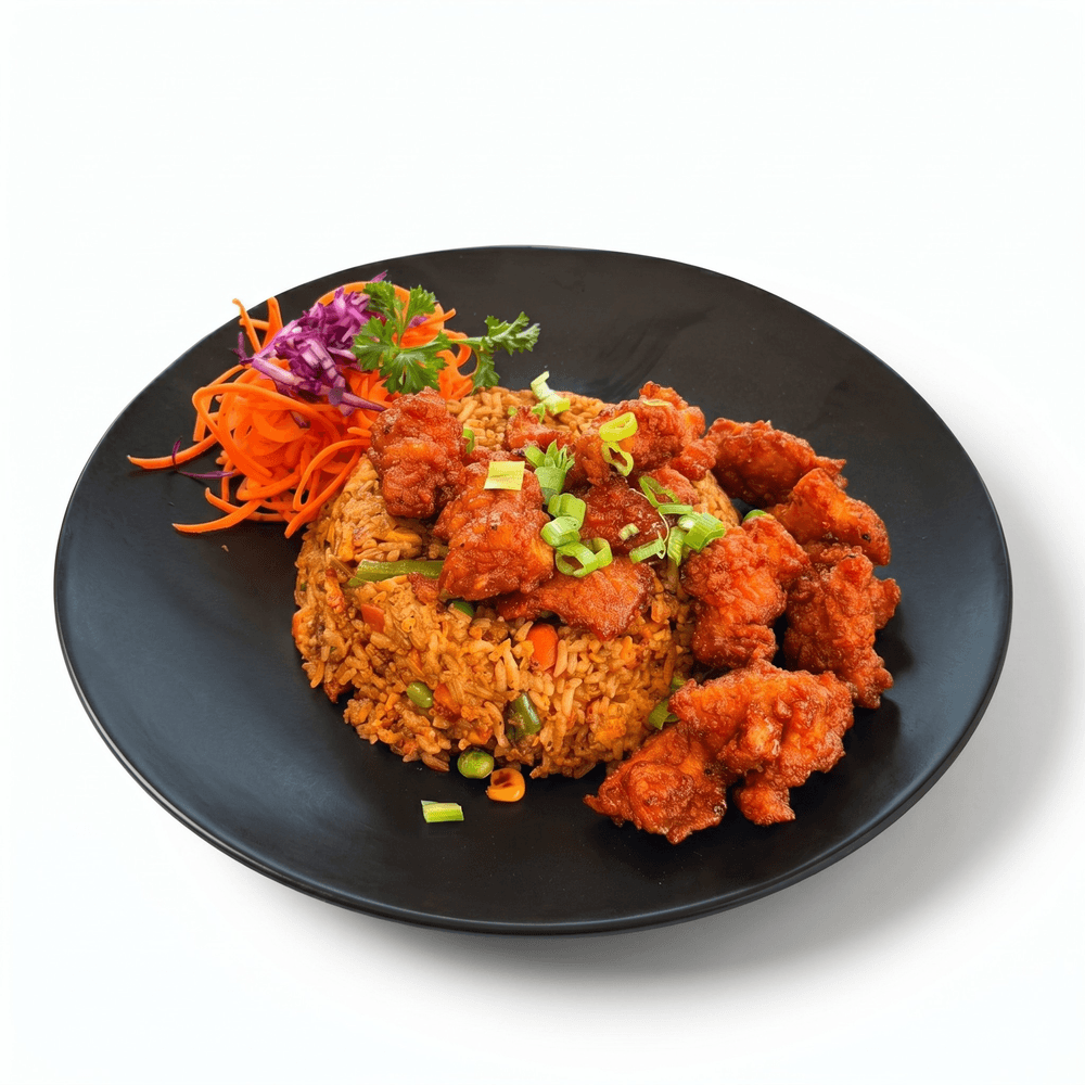 SP-Korean Fried Rice with Crispy Chicken