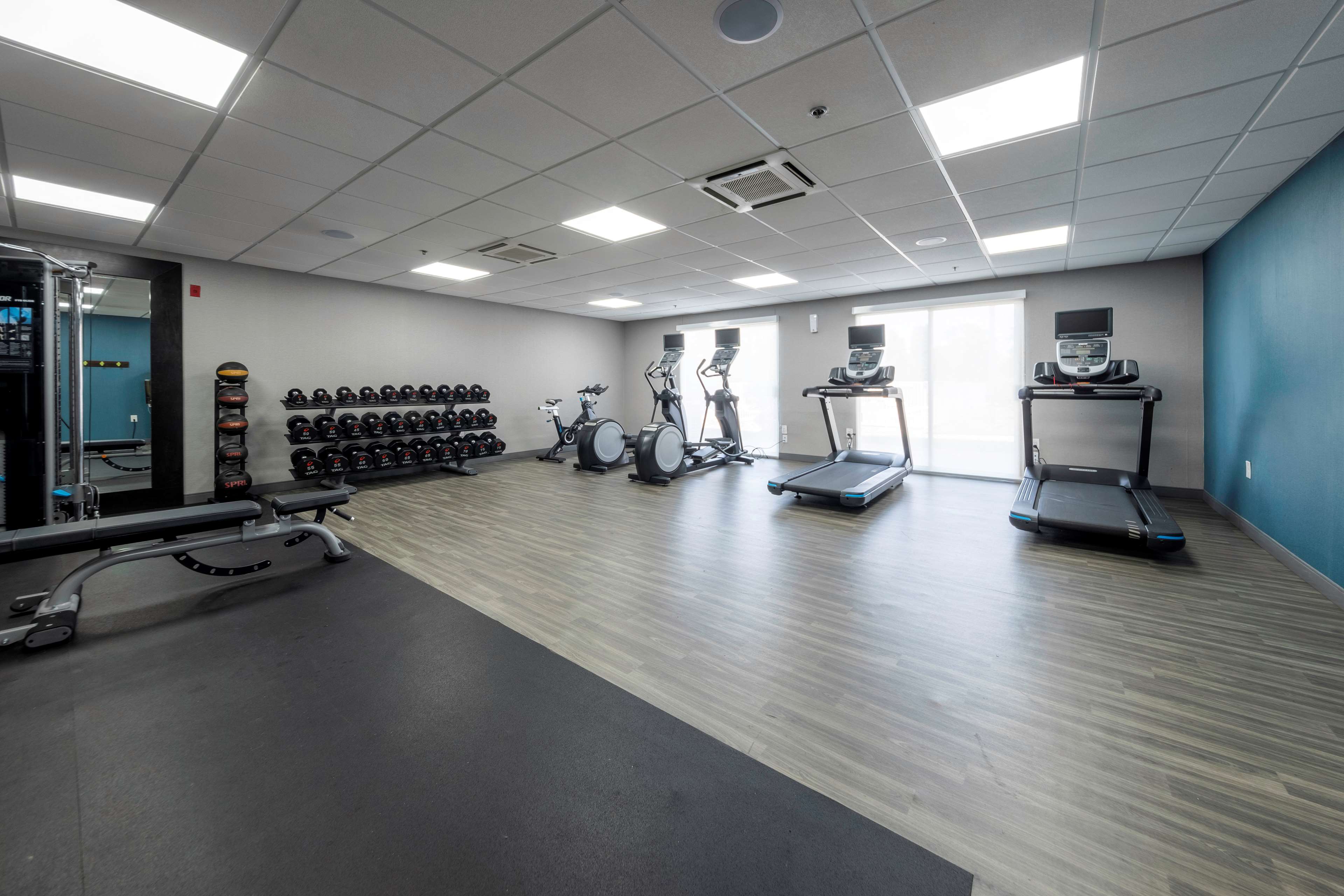 Health club  fitness center  gym