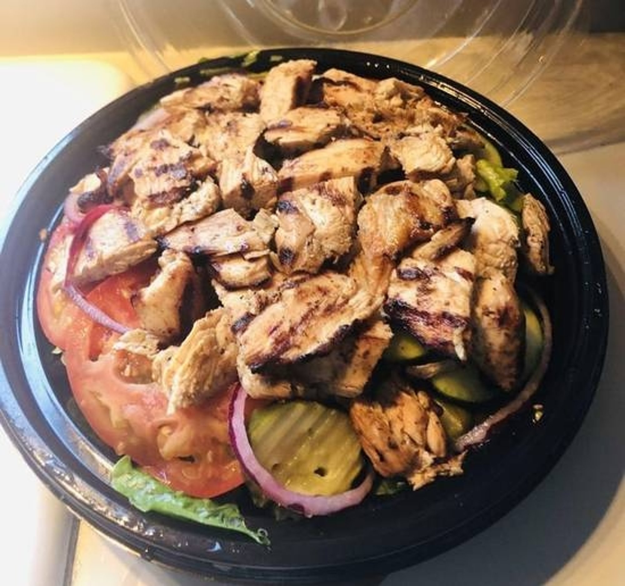Crispy Chicken Salad