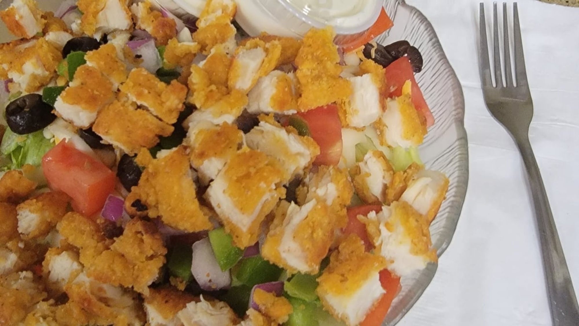 Crispy Chicken Salad