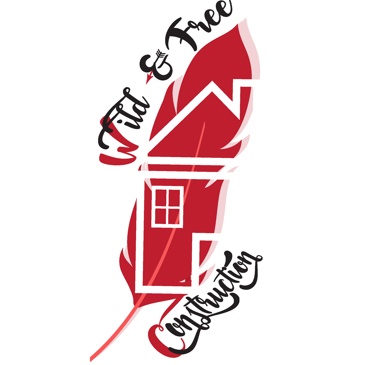 Wild and Free Painting Logo