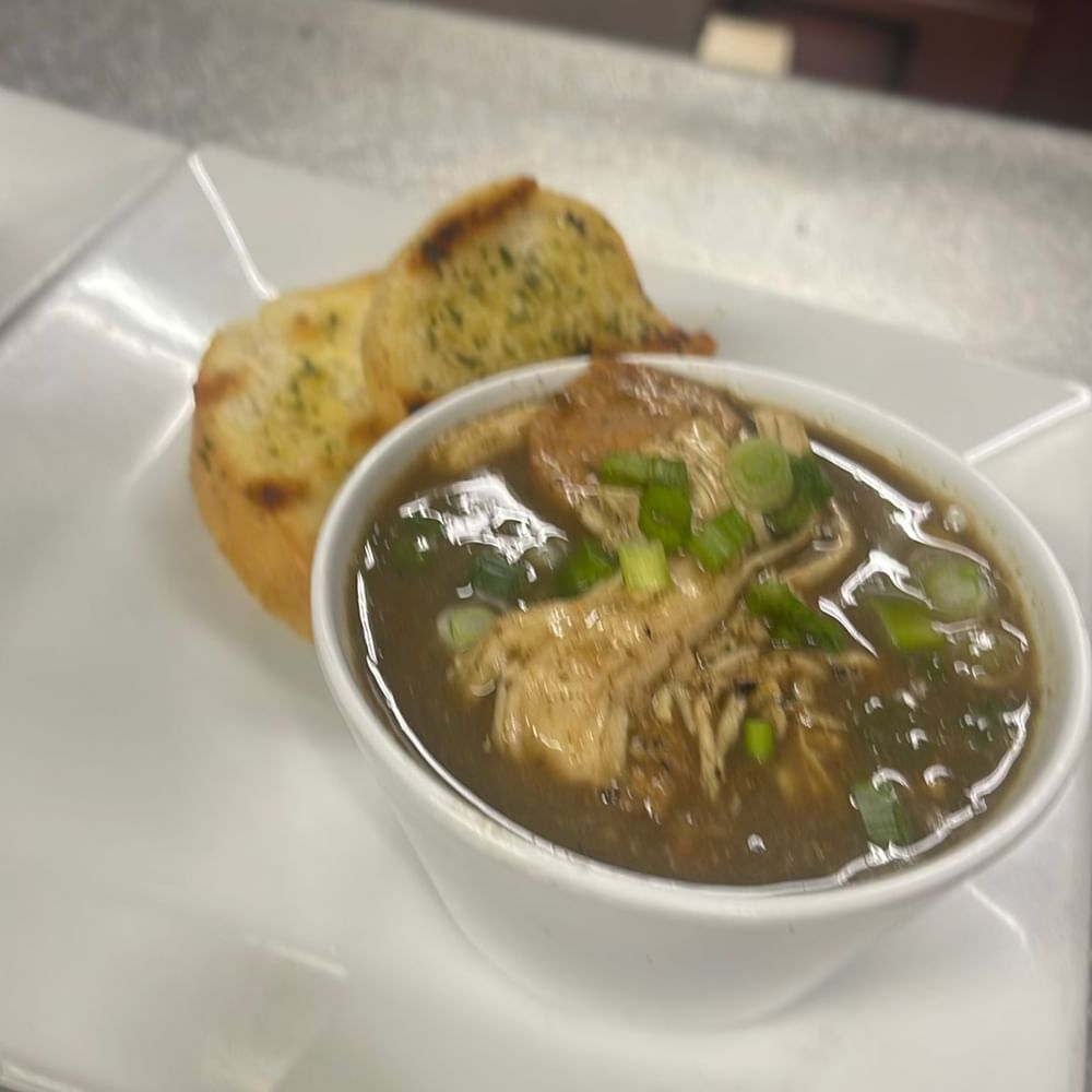 Cup of Chicken & Andouille Sausage Gumbo