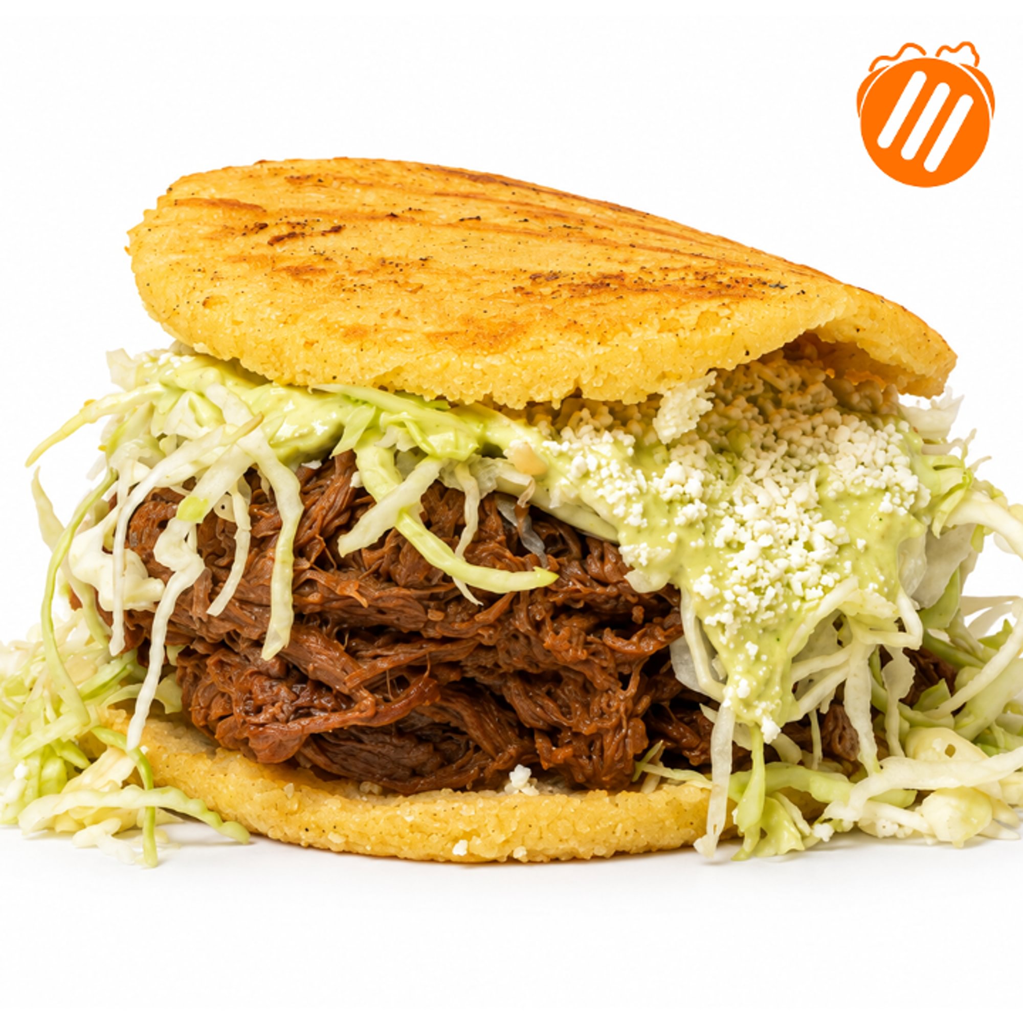 Arepa/Shredded Beef