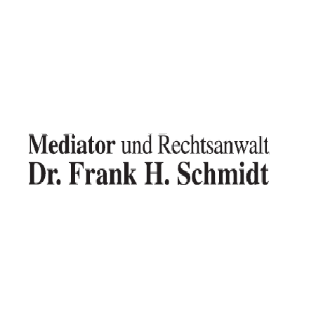 Logo von Mediator und Rechtsanwalt Dr. Frank H. Schmidt