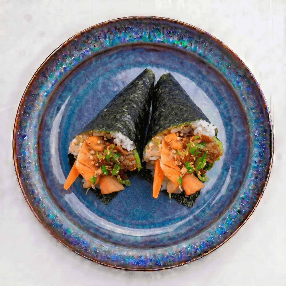 Salmon Skin Hand Roll