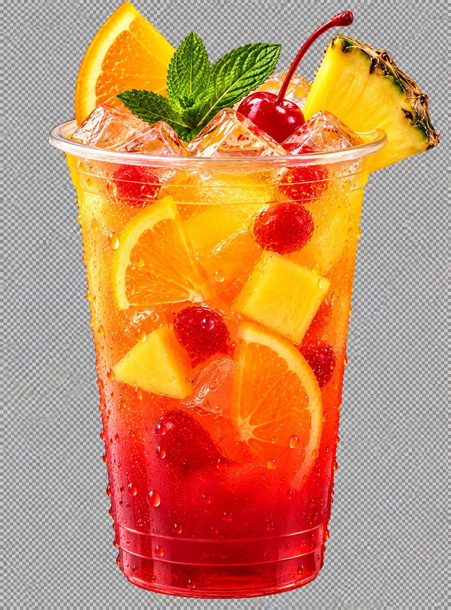 Tropical Sunset Splash
