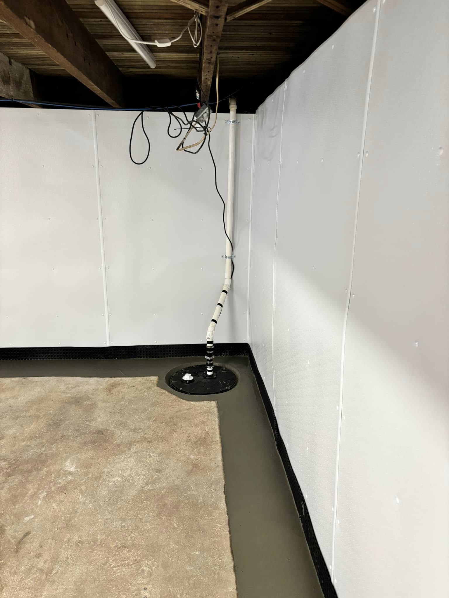 G Shelley Basement Waterproofing Image