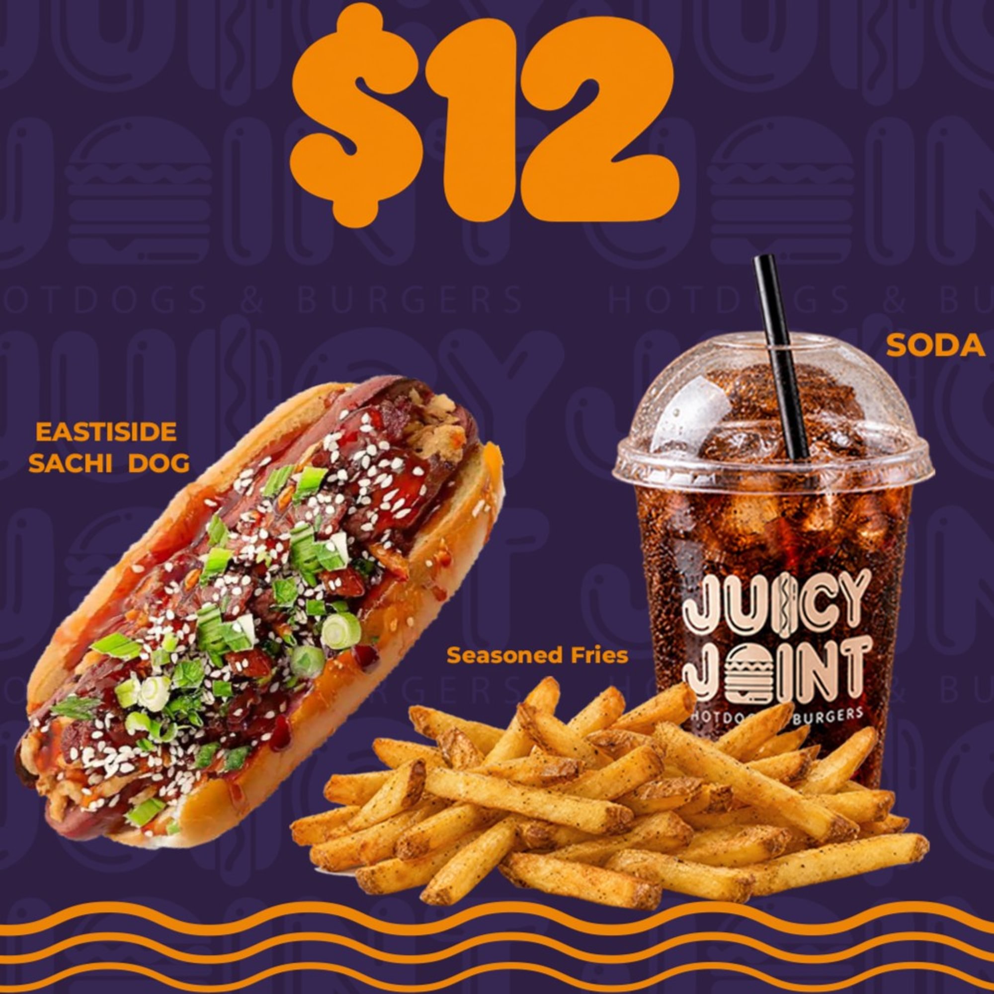 Eastside Sachi Dog - Meal Deal 12