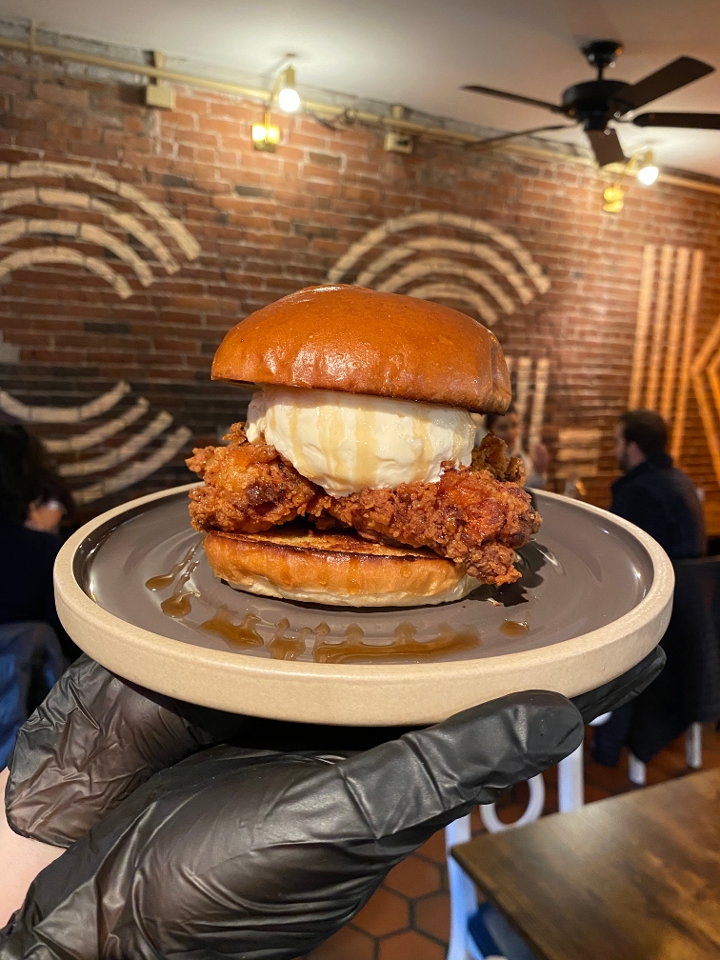 Fried Chicken Sundae