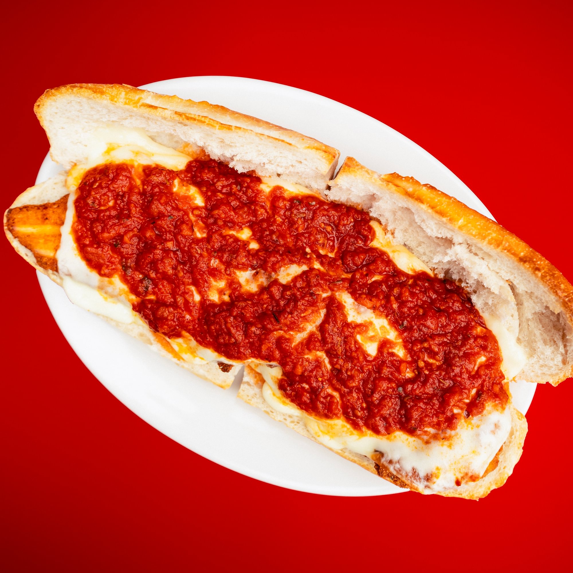 Chicken Parmigiana Hero