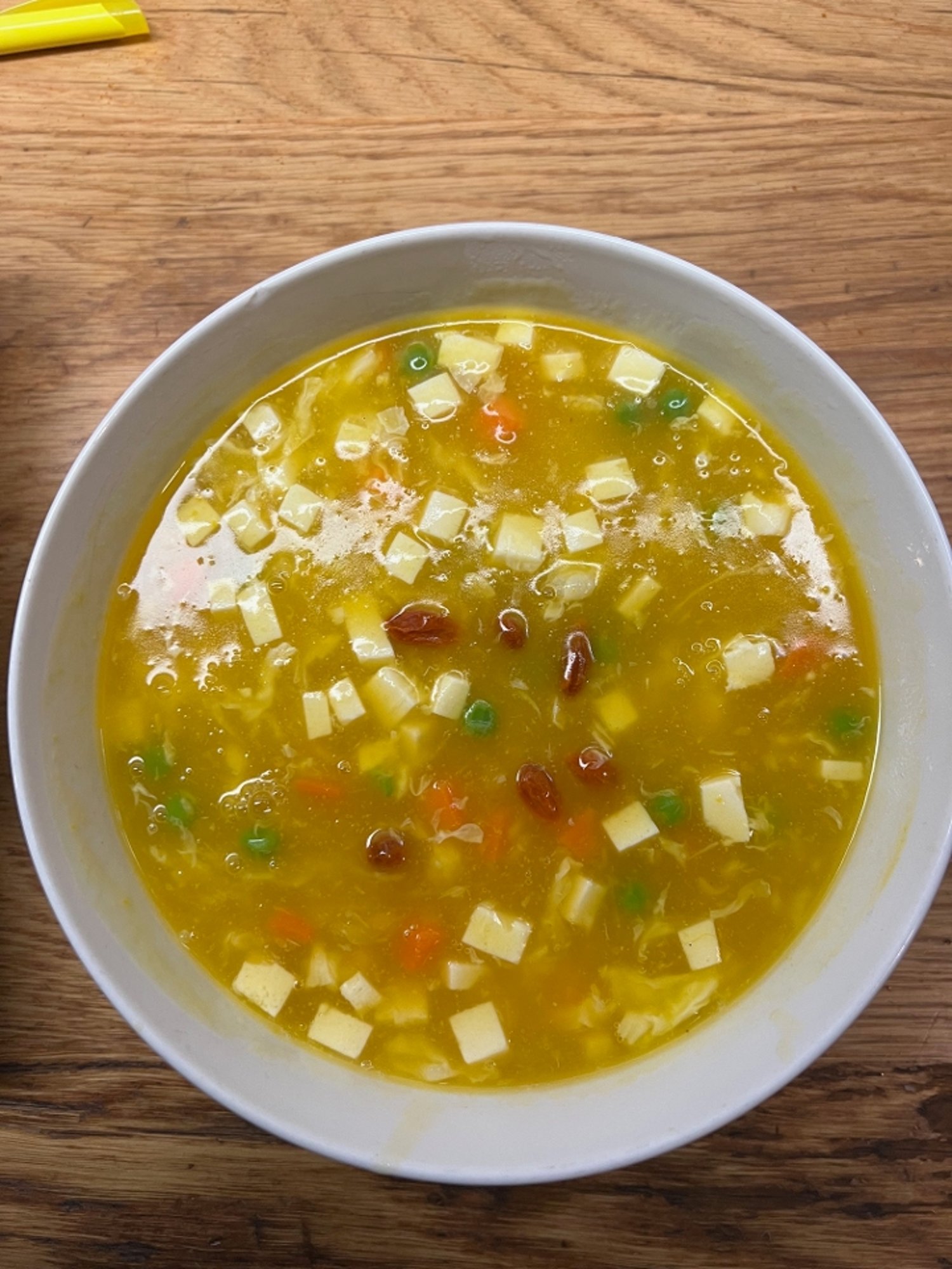 Pumpkin Seafood Tofu Soup