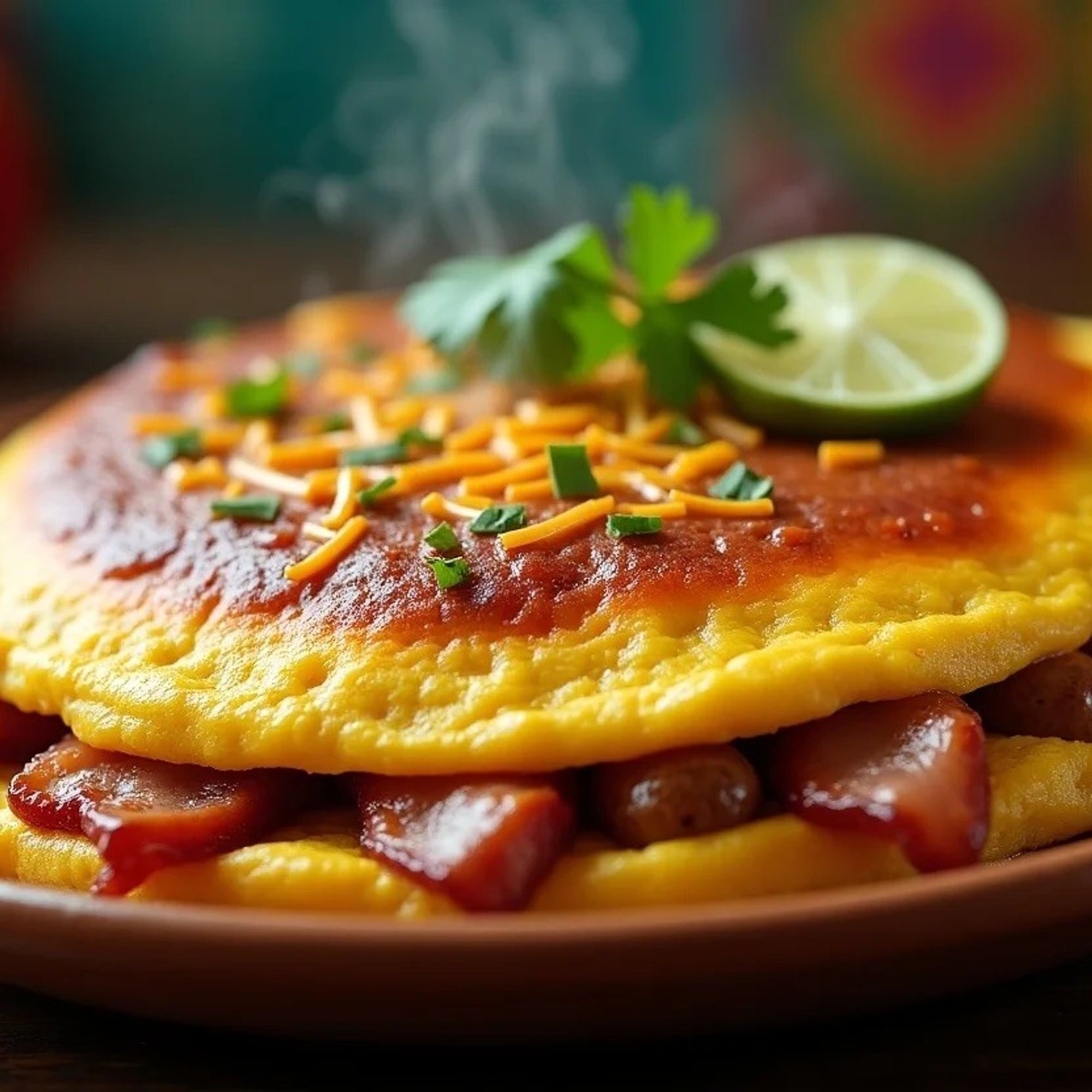 Las 3 Carnes Omelet