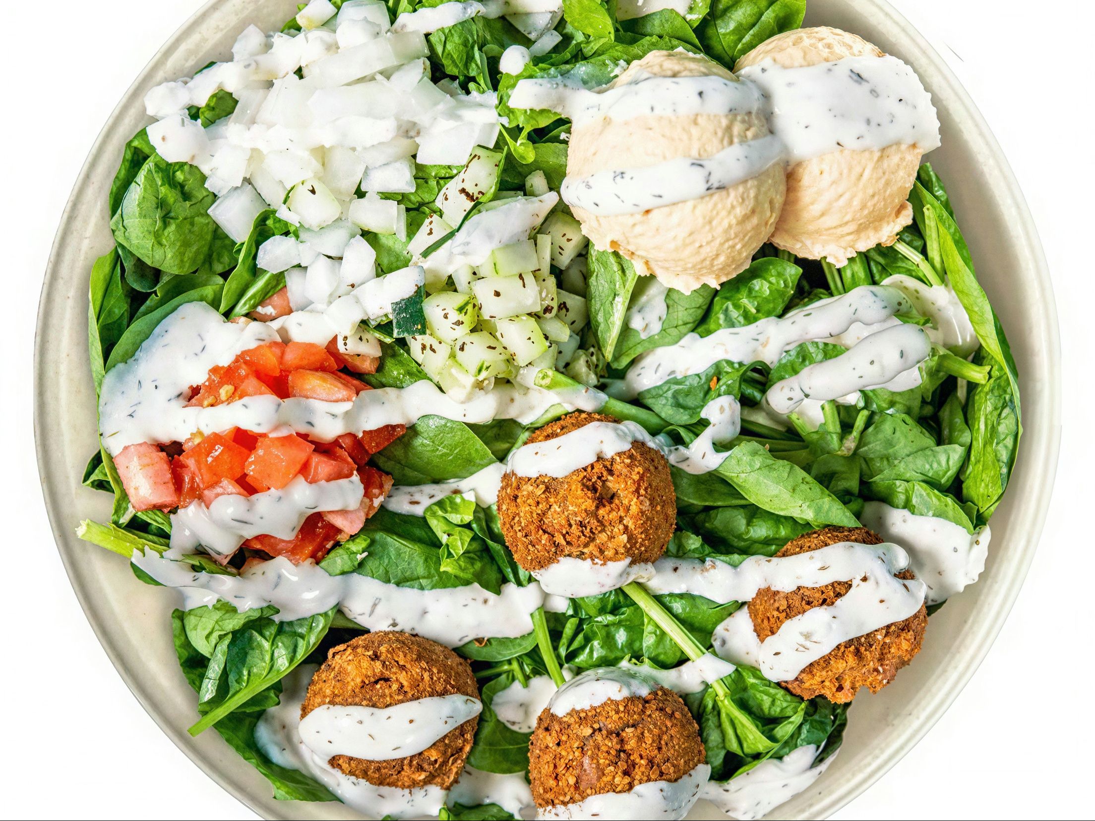 Meat Over Salad