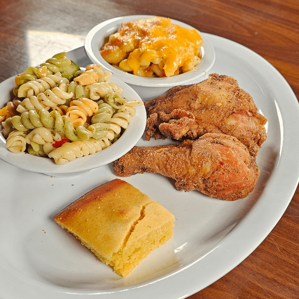 2 Pieces Dark Chicken & 2 Sides