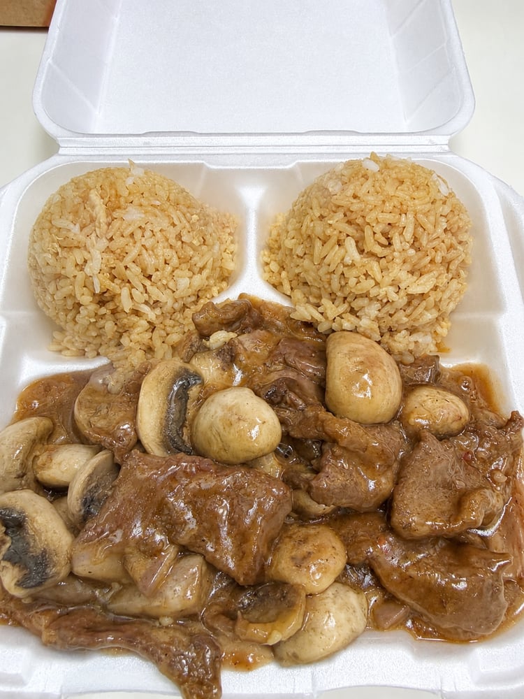 BEEF with MUSHROOMS