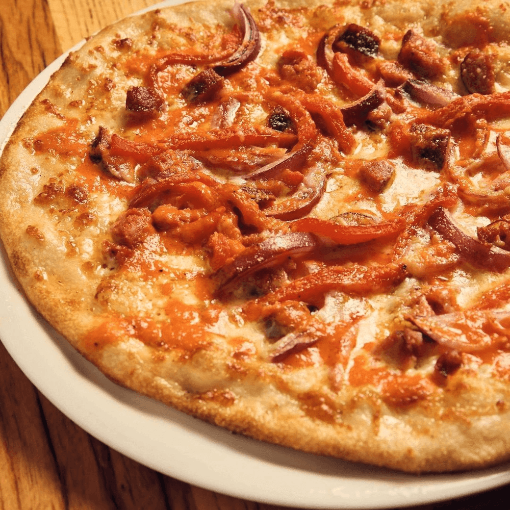 Spicy Andouille Pizza