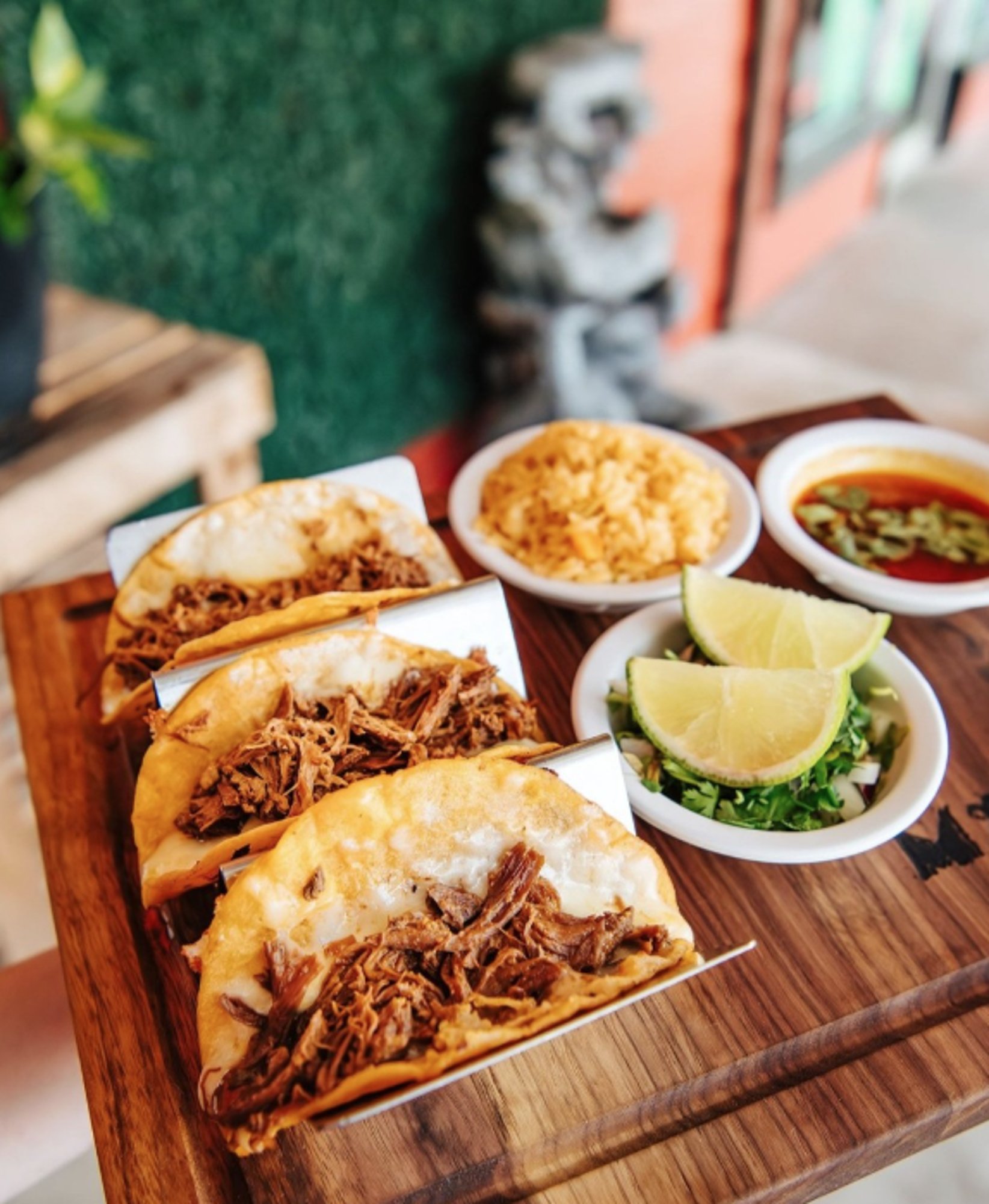 Quesabirria Taco Plate