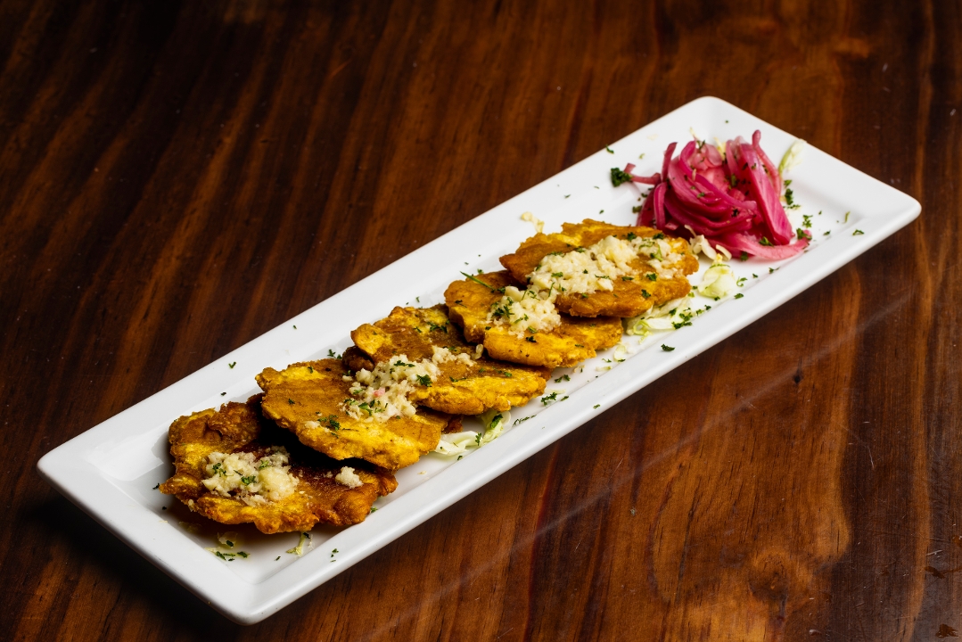 Tostones | Fried Green Plantains
