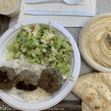 Kafta Kabob Platter