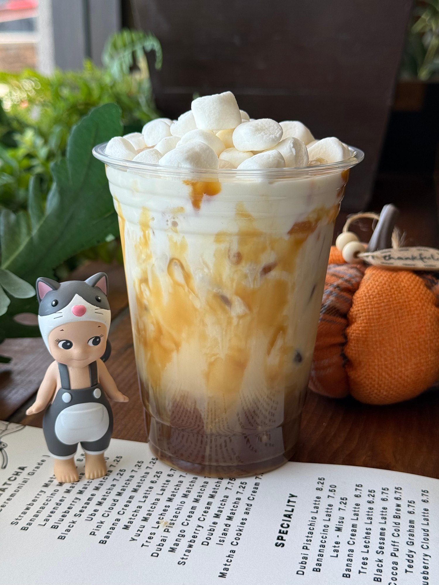 TOASTED CARAMALOW LATTE