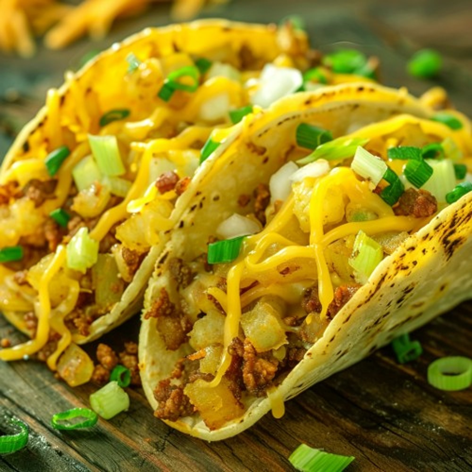 Shredded Chicken Taco
