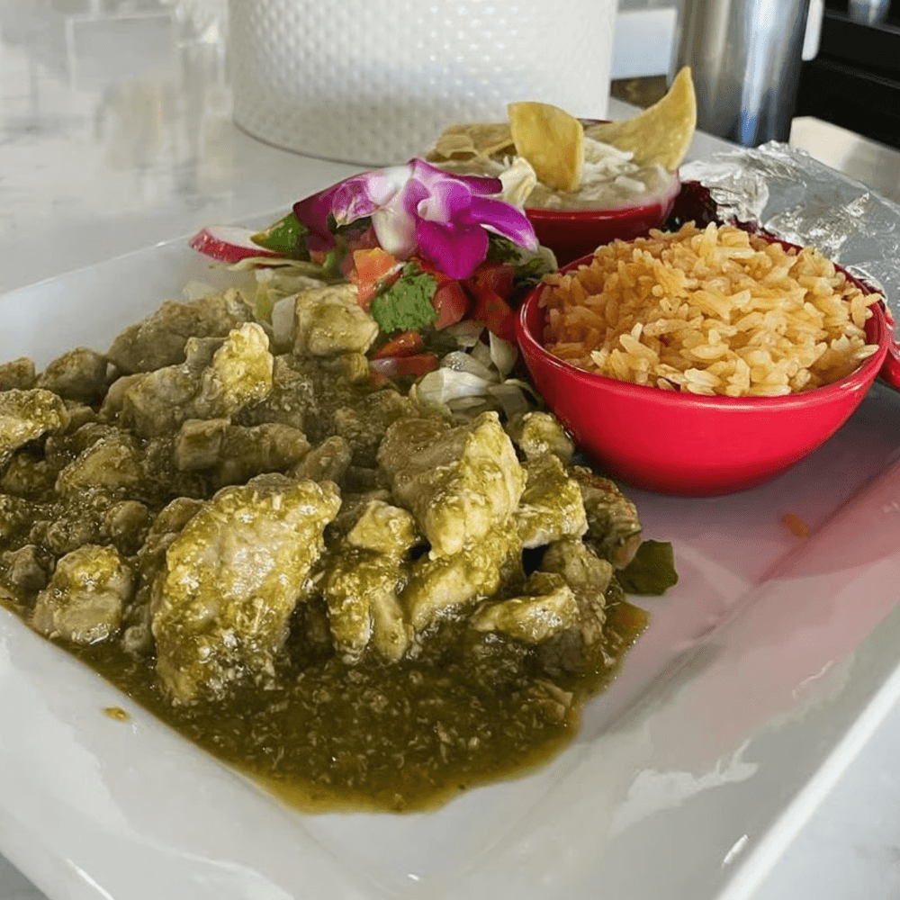 Chile Verde Plate