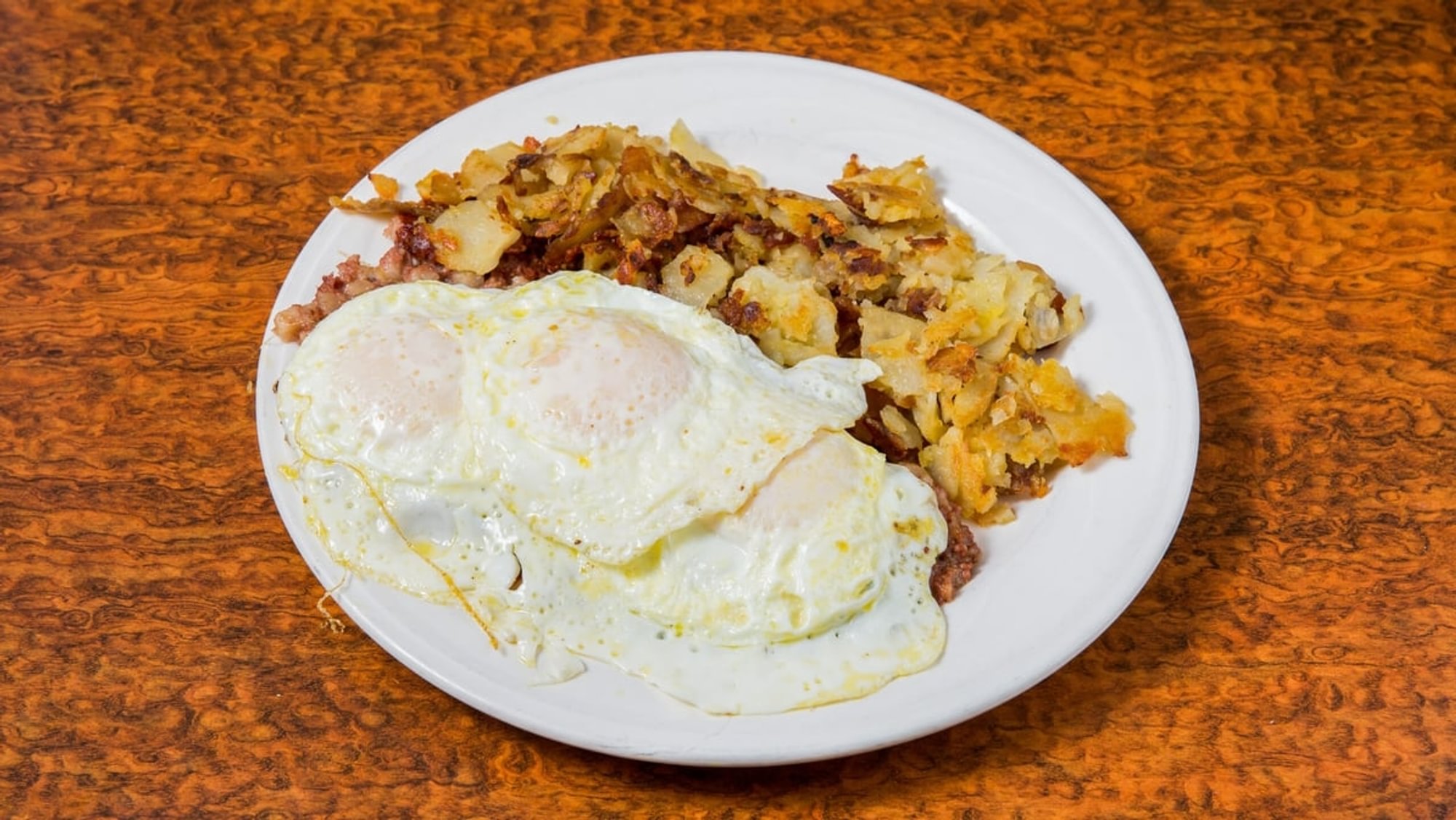 Corned Beef Hash & Eggs