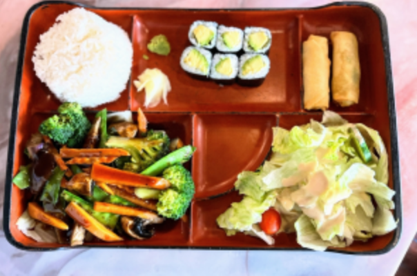 Vegetable Teriyaki Lunch Bento