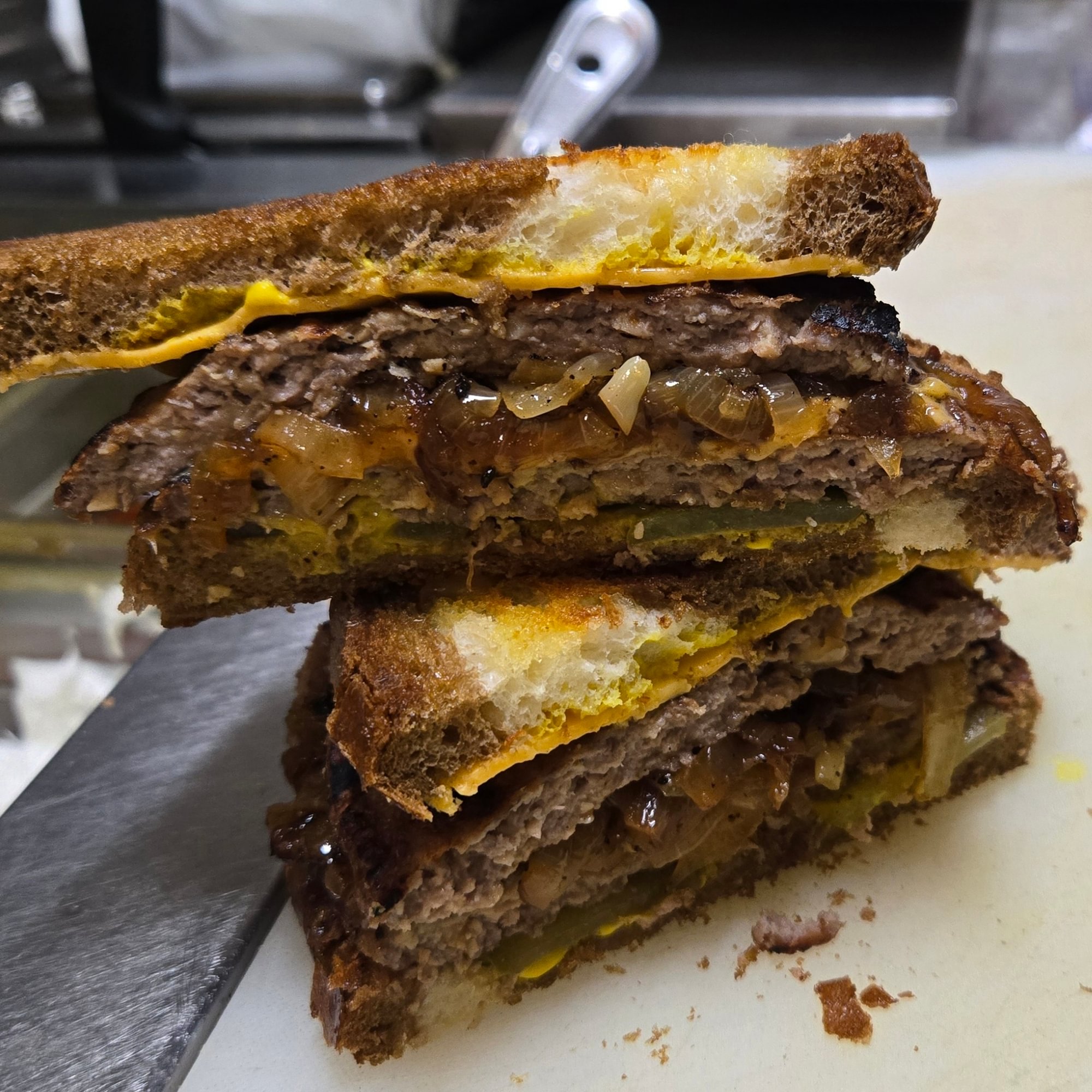 Patty Melt Sandwich