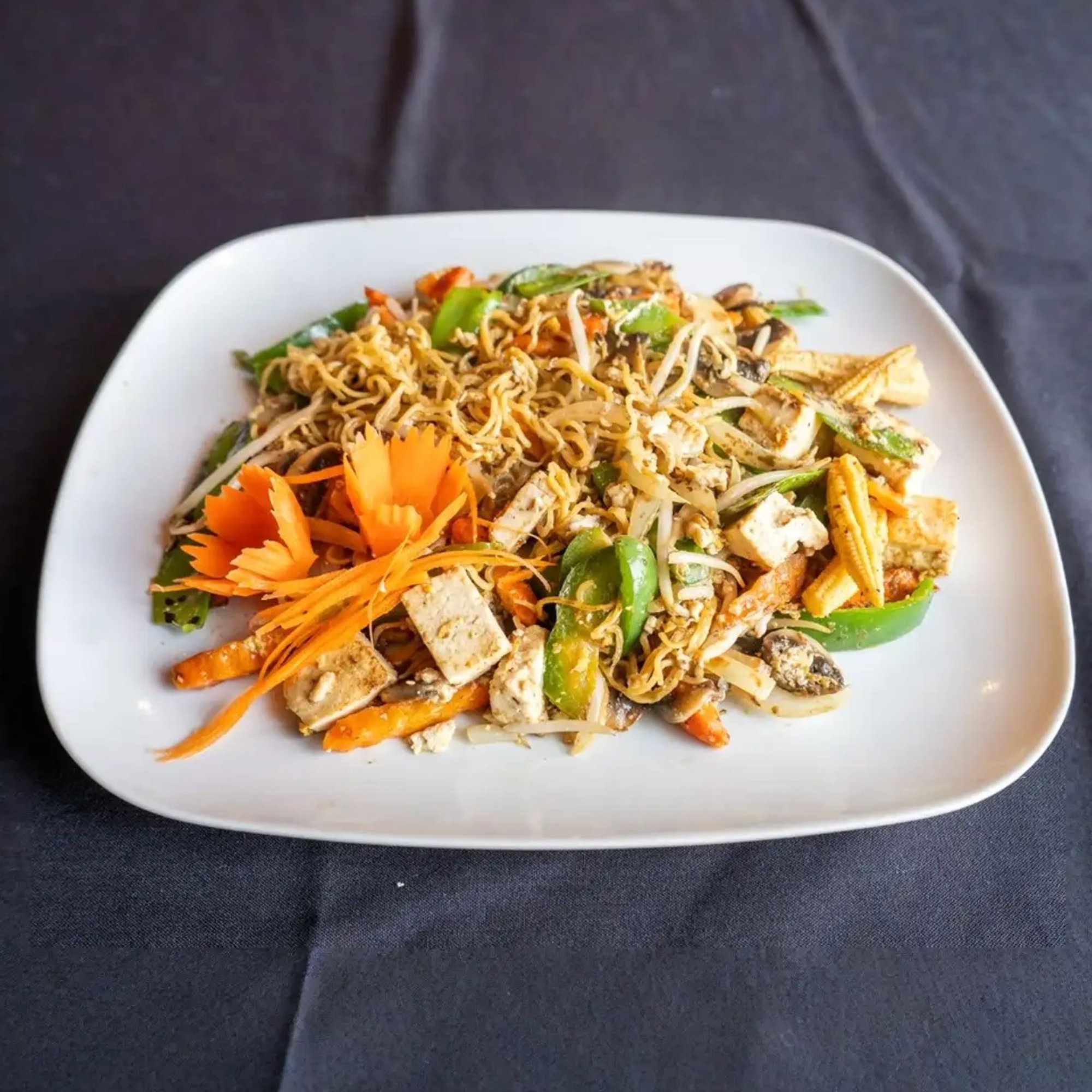 Golden Noodles Delight