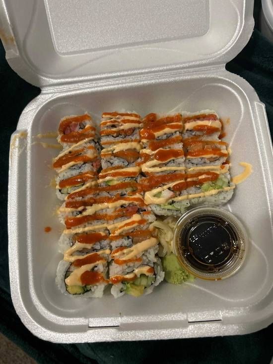Spicy Tuna & Spicy Salmon & Spicy California