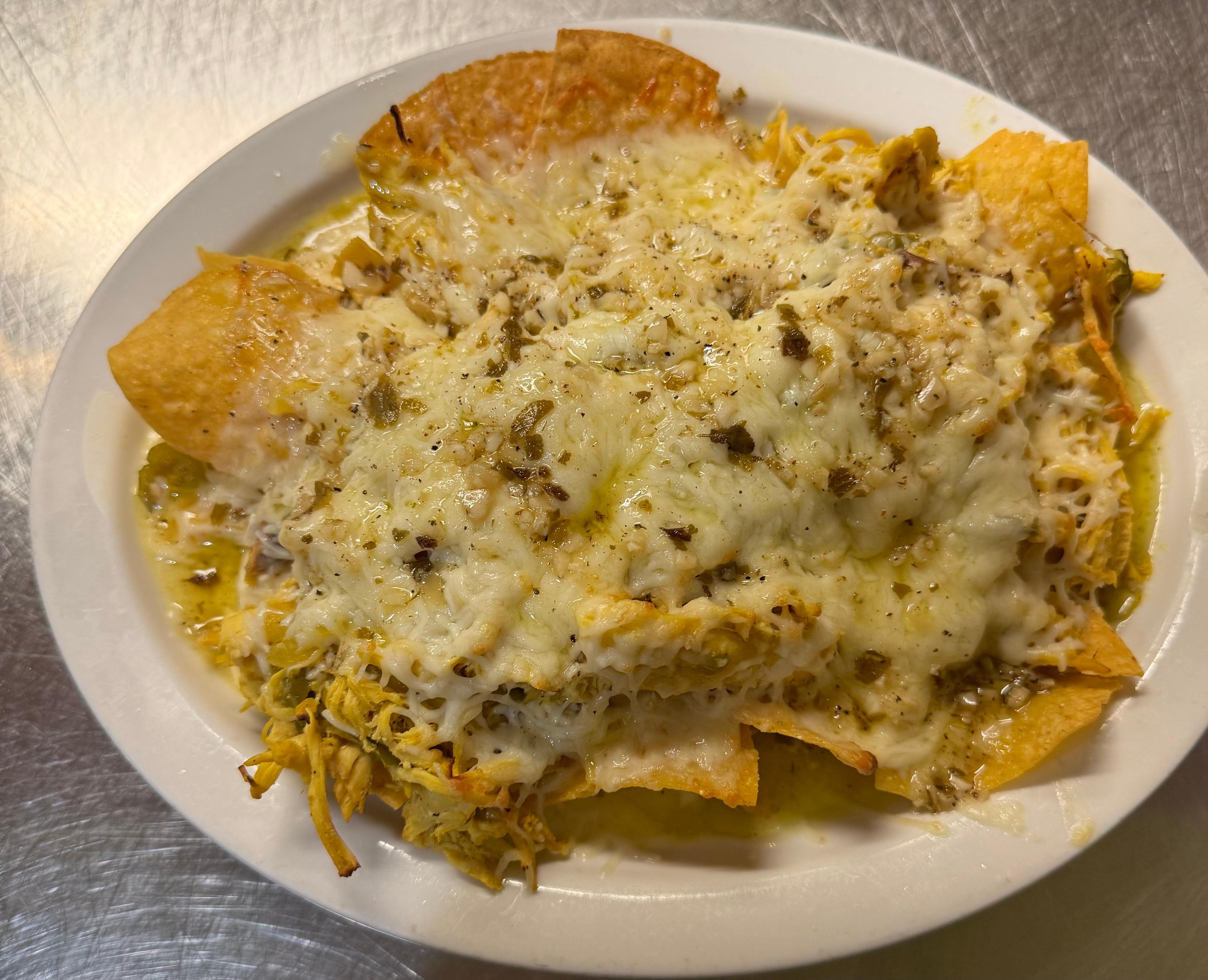 Garlic Chicken Nachos