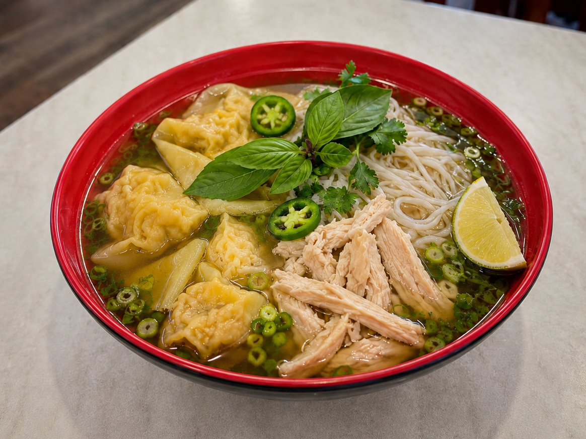 P10. CHICKEN & WONTON
