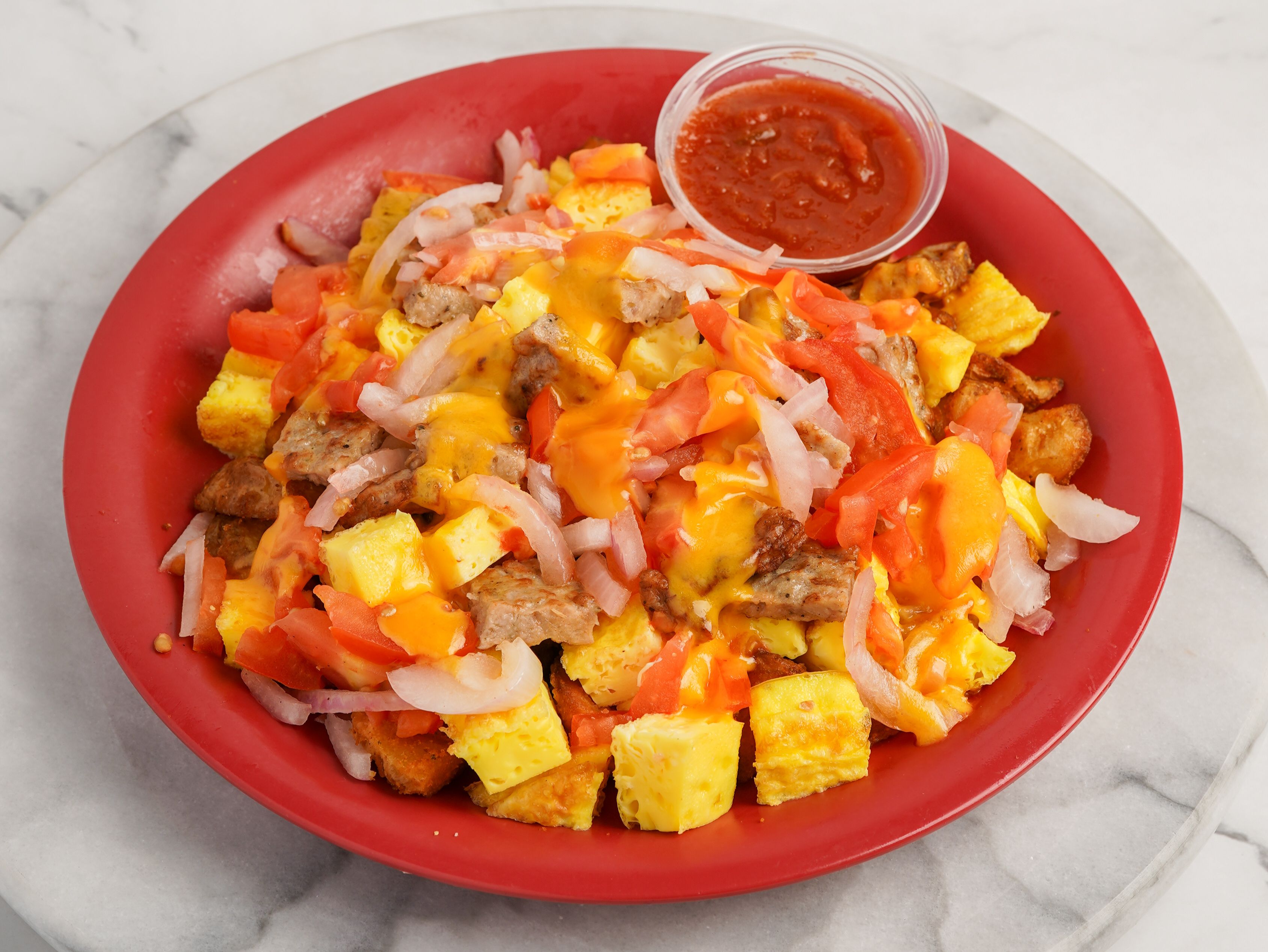 SCRAMBLE BOWL (NO BAGEL)