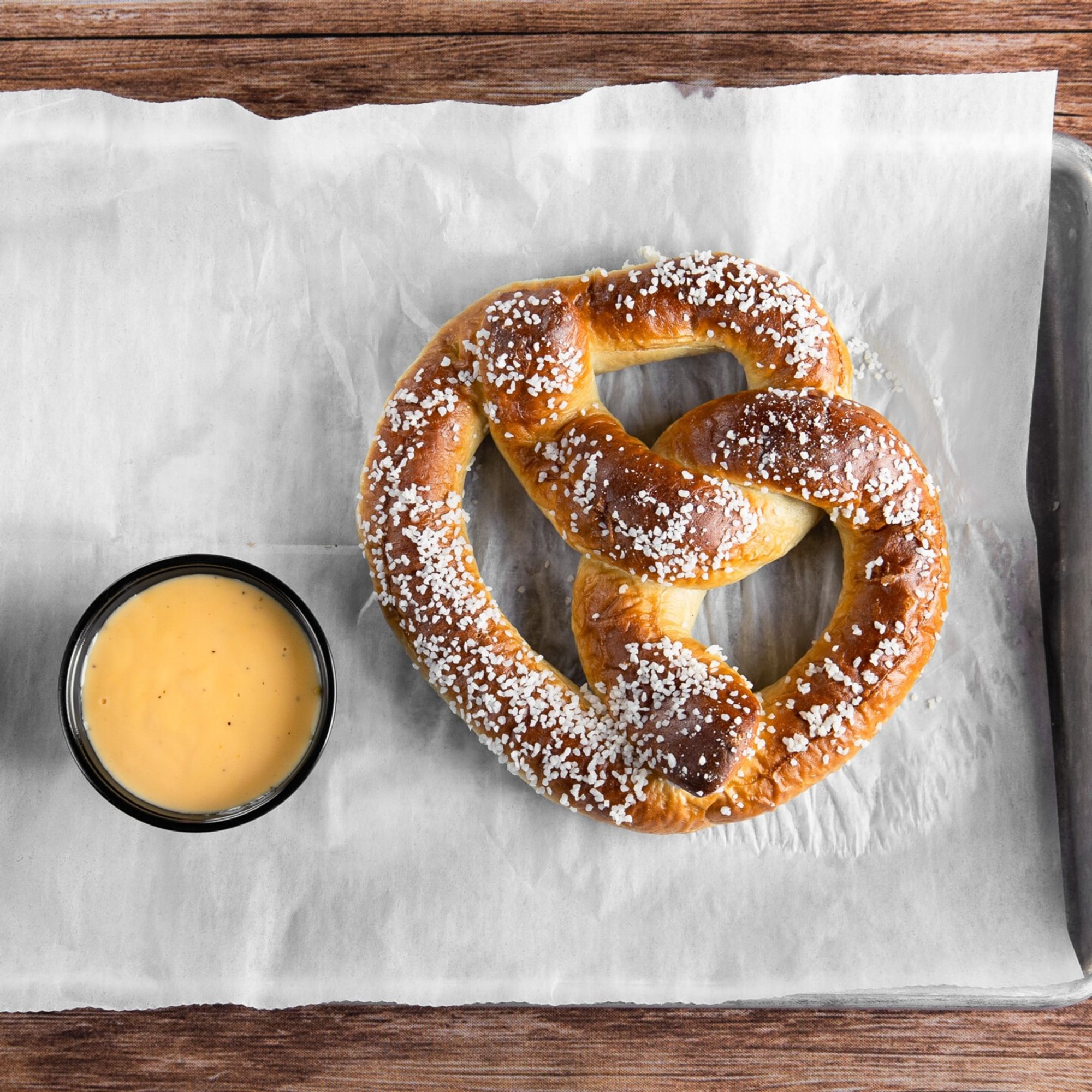 Bavarian Style Soft Pretzel