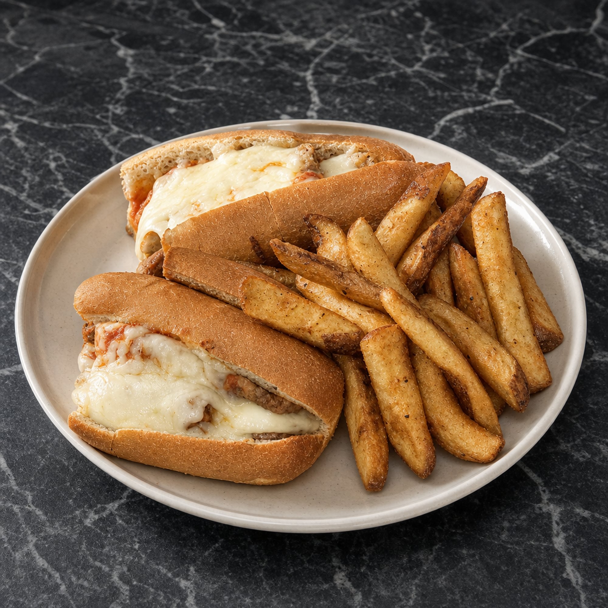 Meatball Parm Sub Lunch