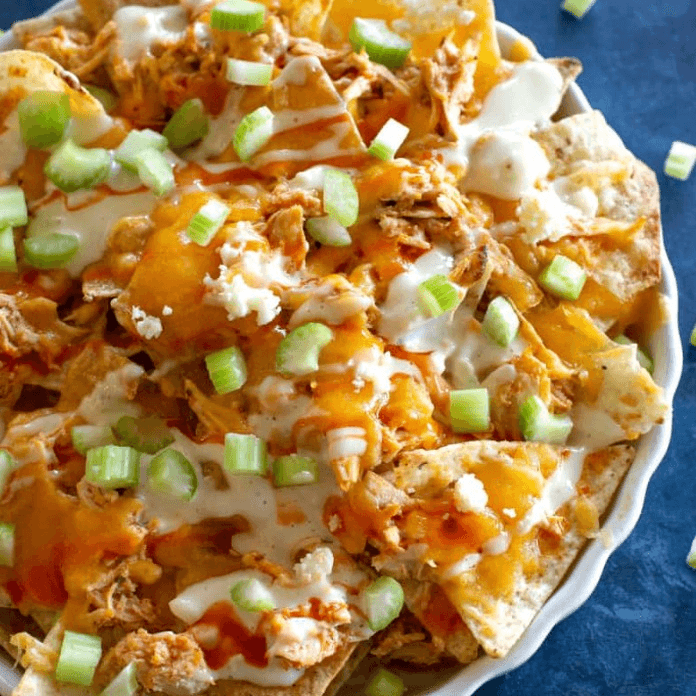 Buffalo Chicken Nachos