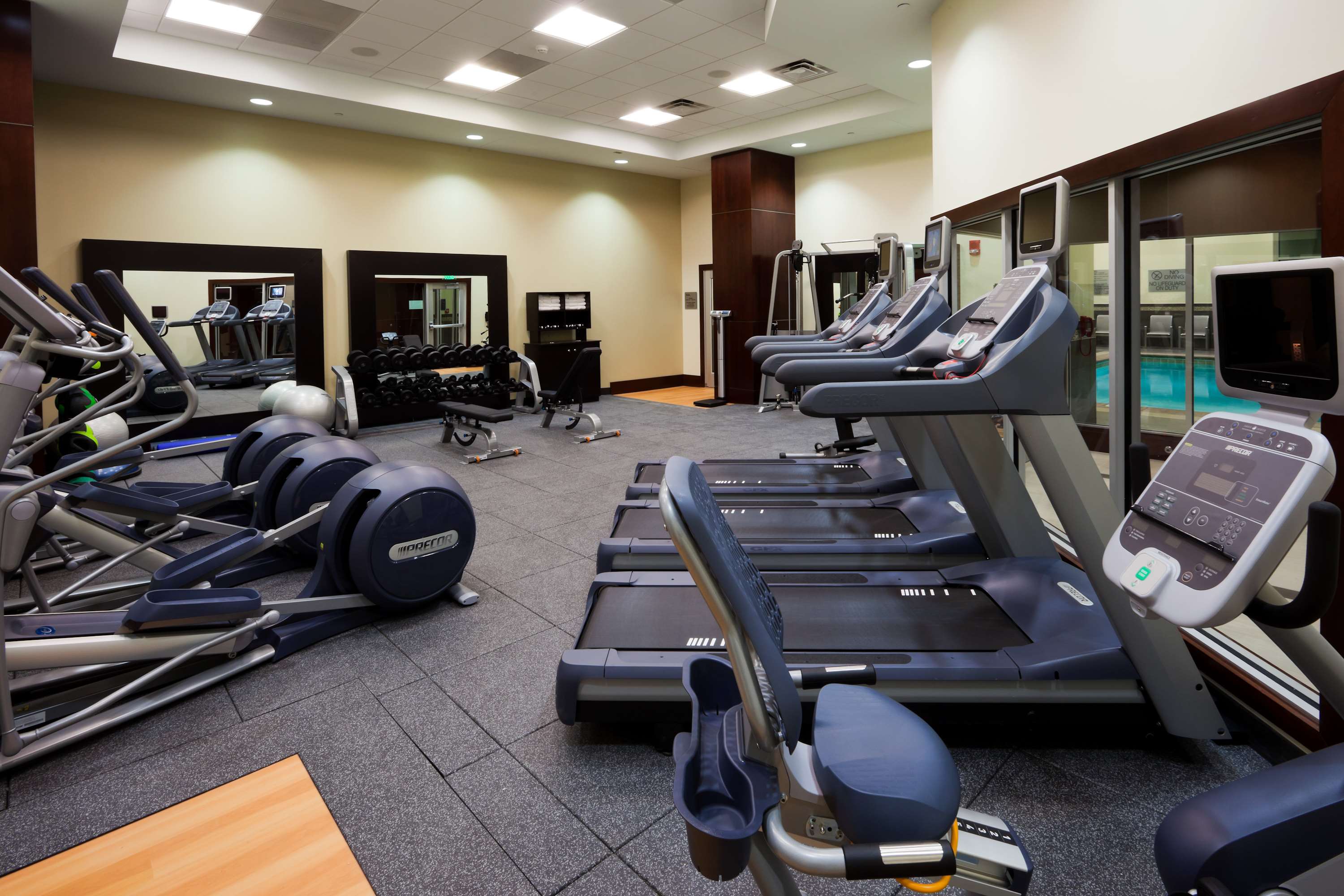 Health club  fitness center  gym