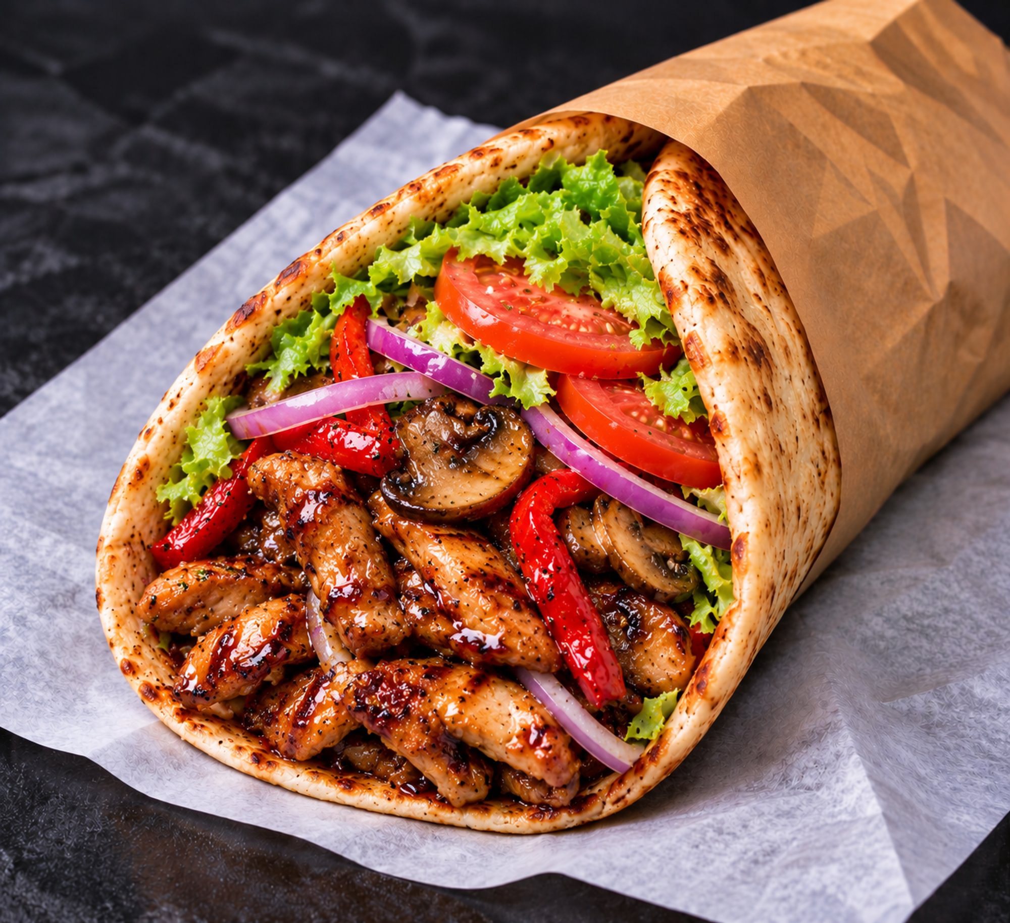 Teriyaki Pita