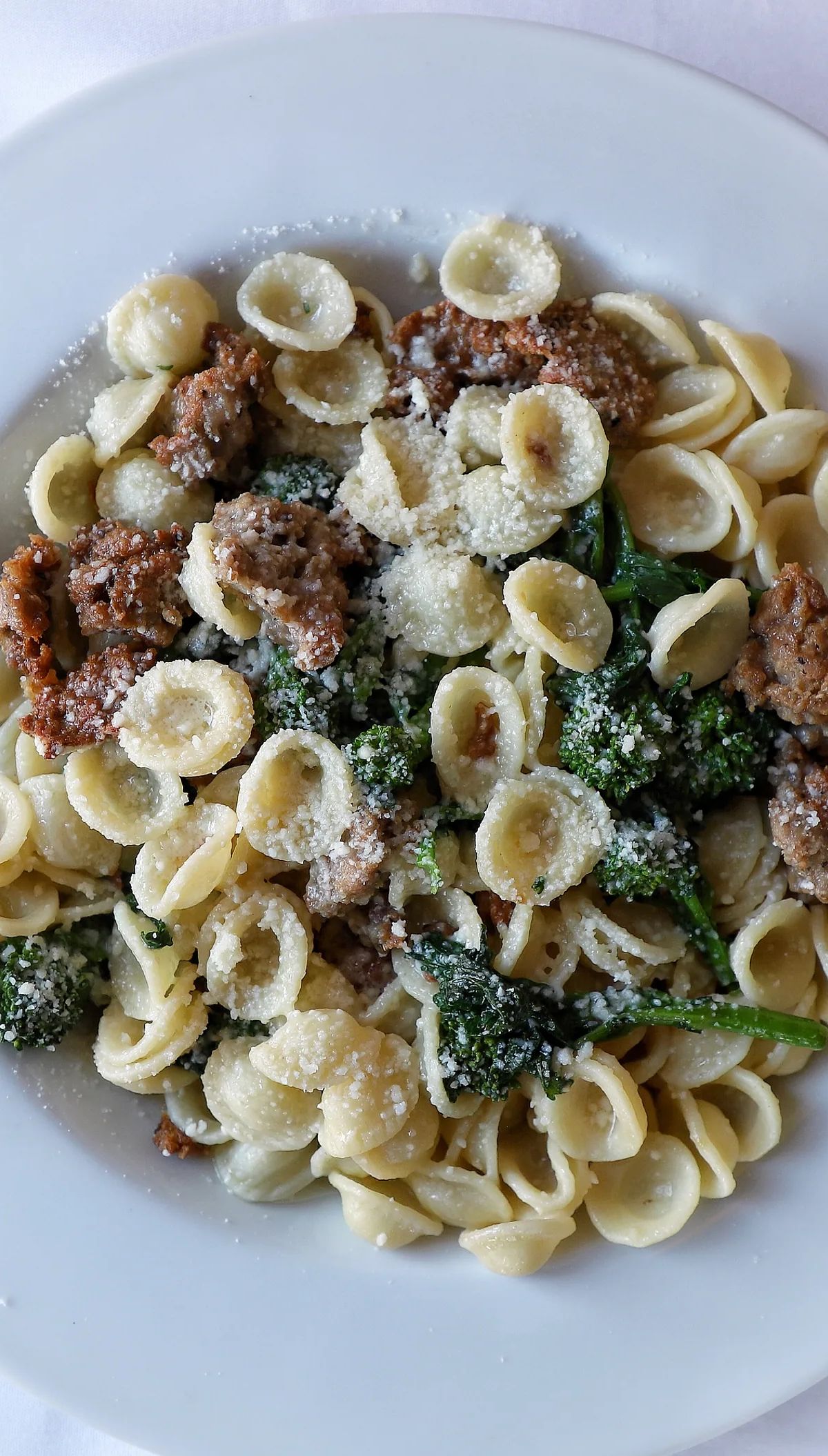 Orecchiette with Italian Sausage & Rapini