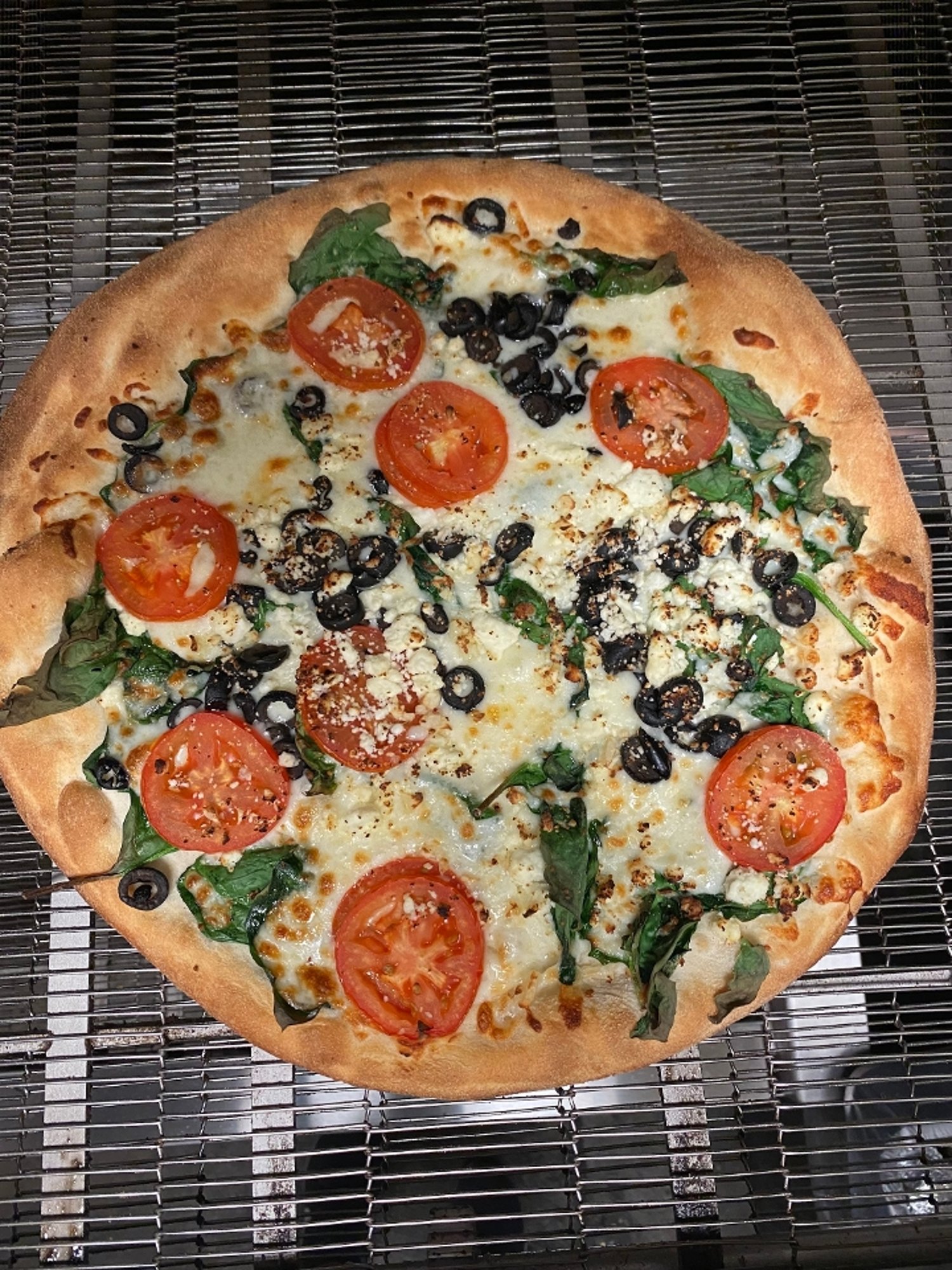 Greek Style Pizza 12"