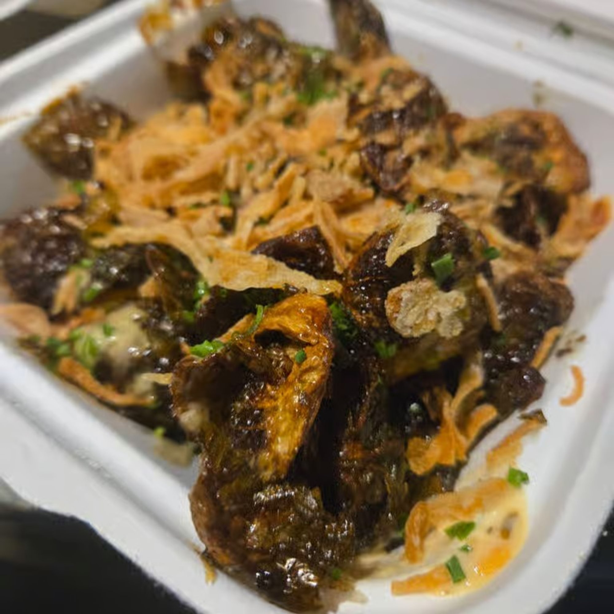 Fried Brussels Sprouts