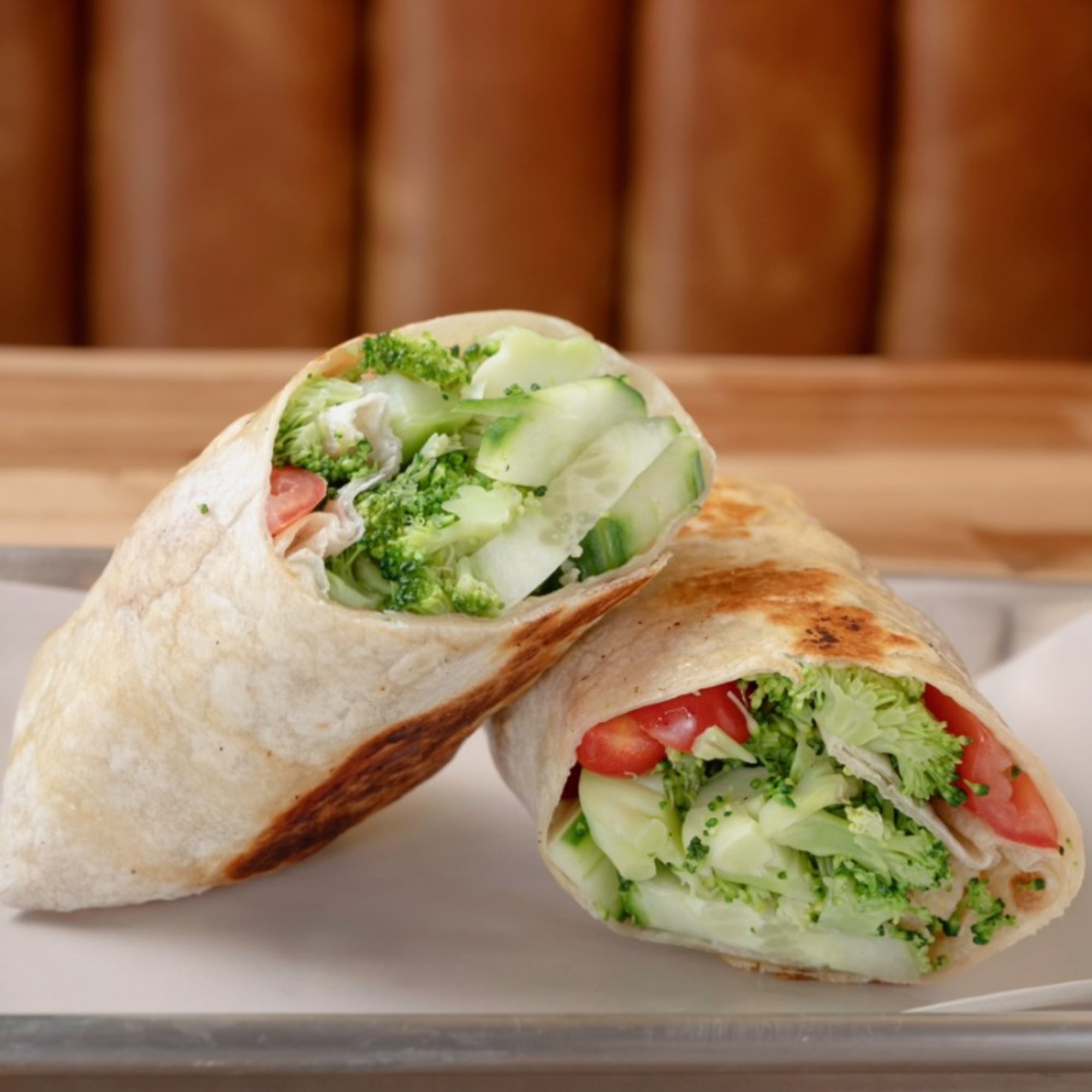 Charred Broccoli Wrap