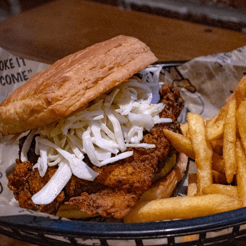 Tennessee Hot Honey Chicken Sandwich