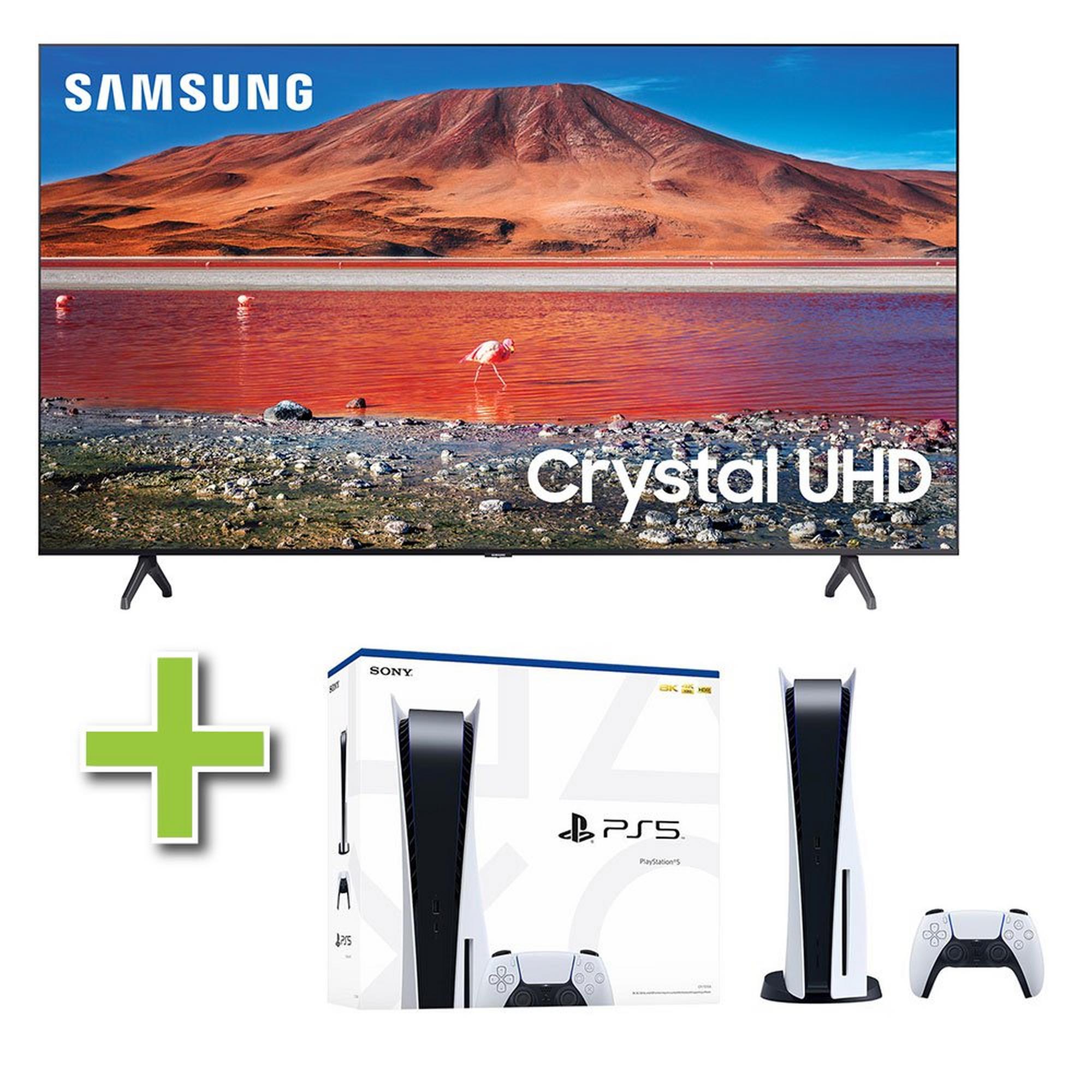 65" Samsung 4K Ultra HD Smart TV & PS5 825GB Bundle