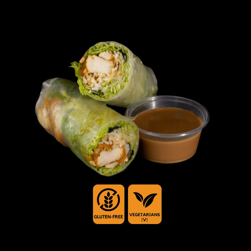 Non GMO Tofu Spring Rolls (V)