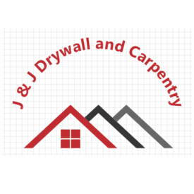 J &amp; J Drywall and Carpentry Logo