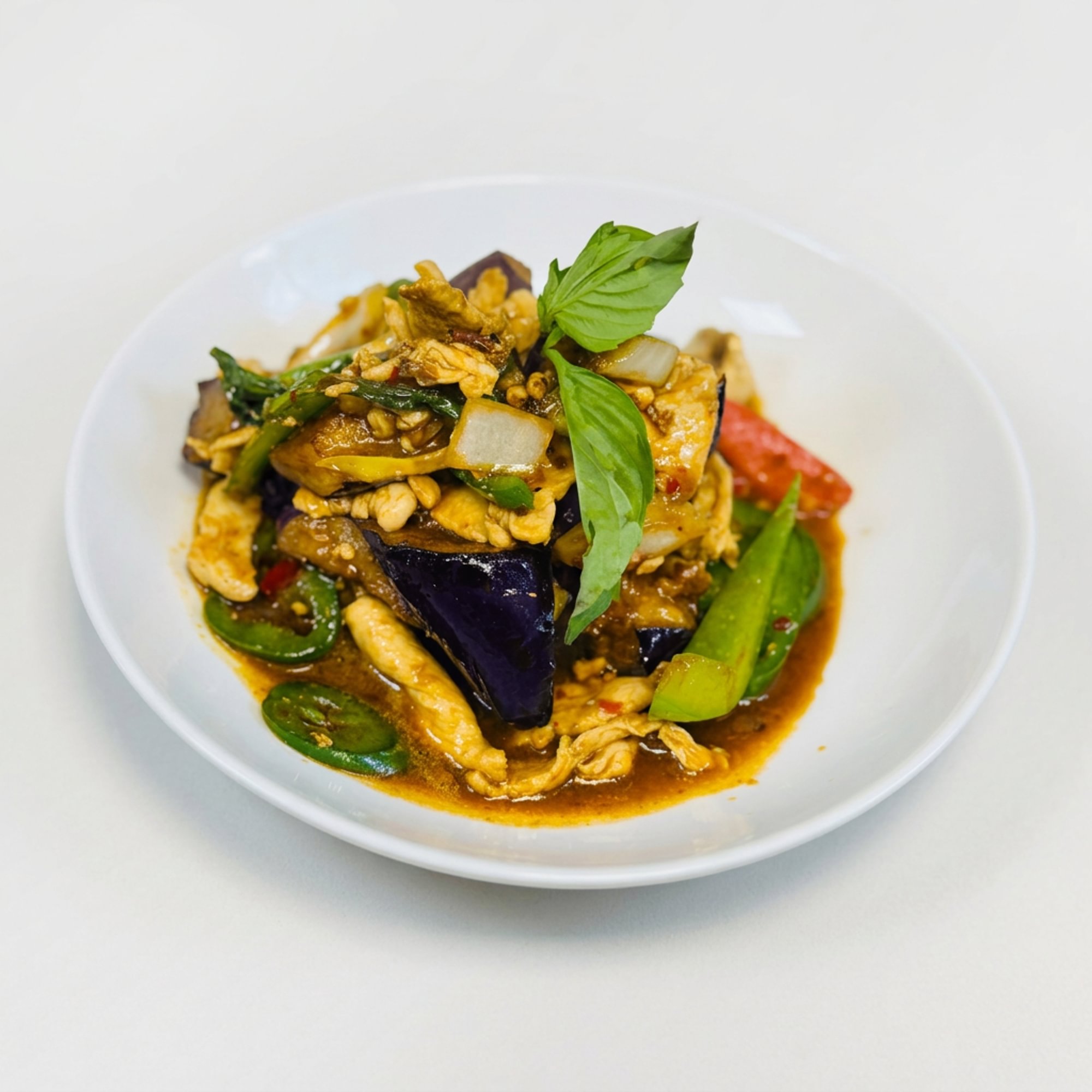 SF4 - Basil Eggplant (Kra Pao Ma-Khuya)