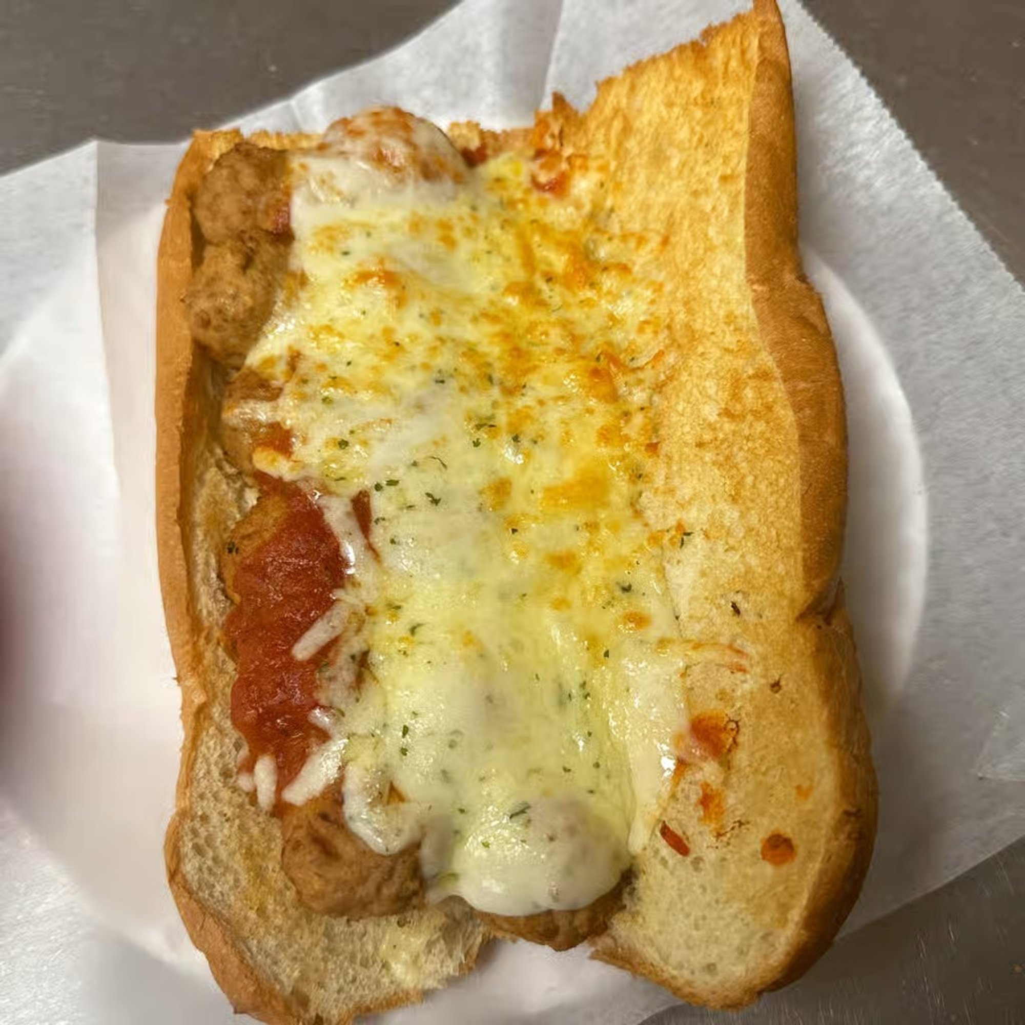 Meatball Parmesan Sub