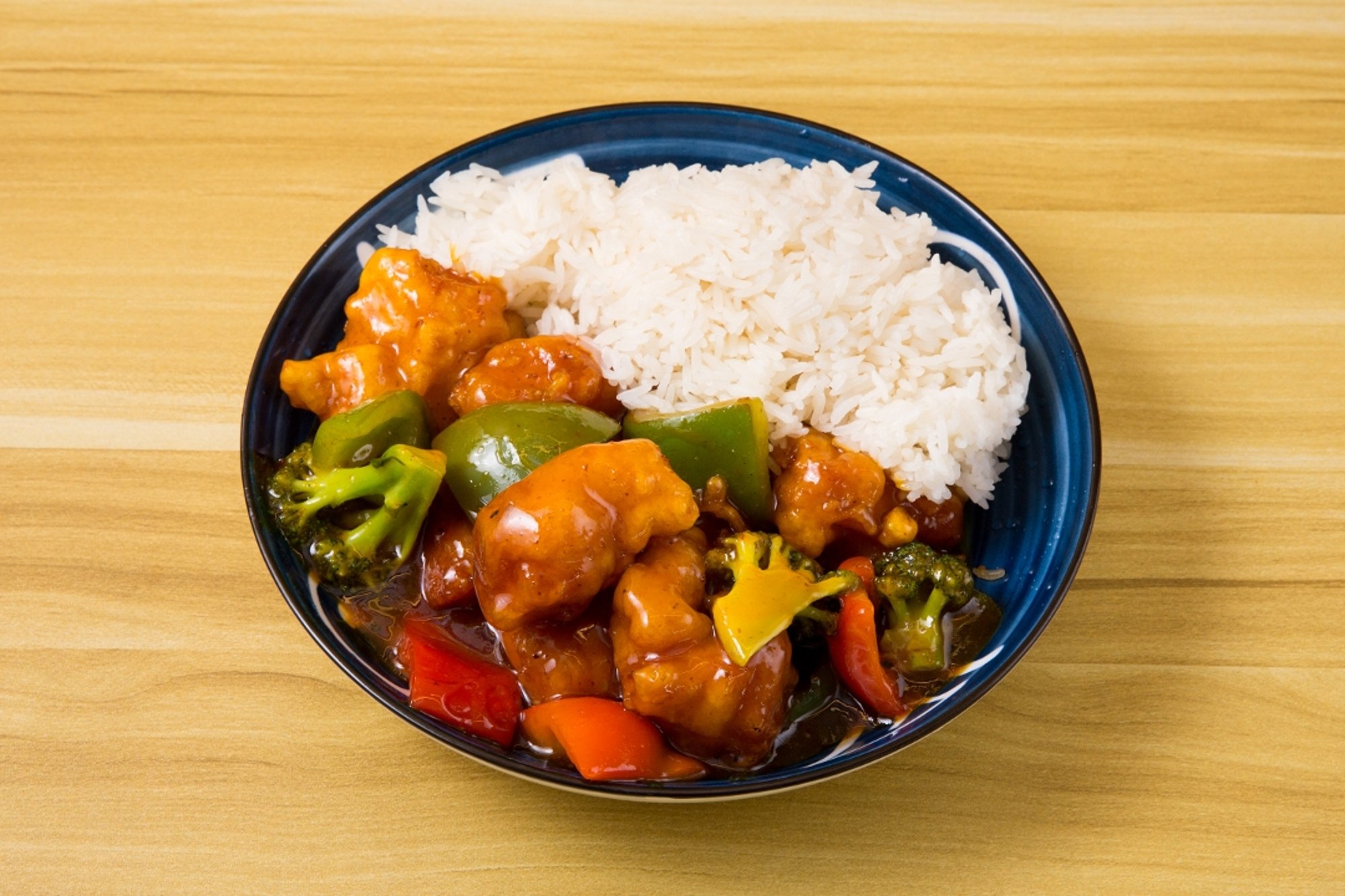 Orange Chicken Over Rice 陈皮鸡饭